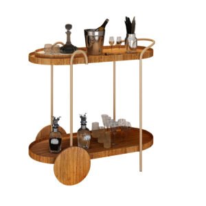 BARZINHO CRISTAL AMADEIRADO